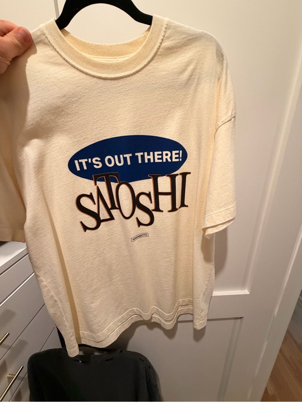 Cream 'It's Out There!' Graphic Tee -